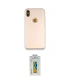 ieg™ iPhone XS Max Kılıf Kozmos Yansıma Özel Seri - Siyah Polymer Nano Ekran Koruyucu