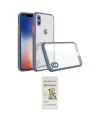 ieg™ iPhone XS Max Kılıf Nova Asil Özel Seri - Siyah Mat Seramik Nano Ekran Koruyucu