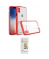 ieg™ iPhone XS Max Kılıf Nova Asil Özel Seri - Siyah Mat Seramik Nano Ekran Koruyucu