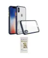 ieg™ iPhone XS Max Kılıf Nova Asil Özel Seri - Siyah Mat Seramik Nano Ekran Koruyucu