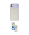 ieg™ iPhone XS Max Kılıf Vadi Çizgi - Şeffaf Royal Nano Ekran Koruyucu