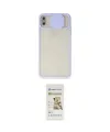 ieg™ iPhone XS Max Kılıf Vadi Çizgi - Siyah Mat Seramik Nano Ekran Koruyucu