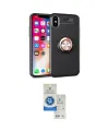 ieg™ iPhone XS Max Kılıf Yankı Form Prime - Şeffaf Royal Nano Ekran Koruyucu