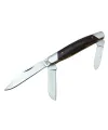 ieg™ K-15 Falkon Üç Ağızlı / Üçlü Çakı 18 cm - Ahşap Saplı, Manuel
