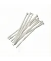 Kablo Bağı Kelepçe Cırt 4,8x400mm 10lu Beyaz