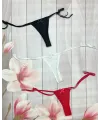 Kadın 3lü Dantelli Yandan Bağlamalı Seksi Tanga IEG0054