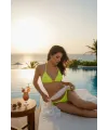ieg™ Kadın Fosforlu Yandan Bağlamalı Bikini Mayo Takımı