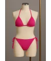 ieg™ Kadın Fuşya Yandan Bağlamalı Bikini Mayo Takımı