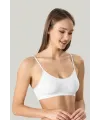 ieg™ Kadın Ince Askılı Pedli Büstiyer Yarım Atlet Sütyen 3lü Set