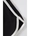 ieg™ Kadın Siyah Askılı Crop Top ve Şortlu Gecelik Takım