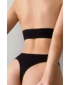 ieg™ Kadın Siyah Seamless Tanga Sütyen Takım