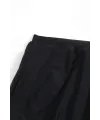 ieg™ Kadın Siyah Yırtmaçlı Etek Görünümlü Şık Deniz Şortu