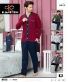 ieg™ Kapitex 5818 Erkek Uzun Kol Patlı Pijama Takımı