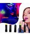 Karanlıkta Parlayan Neon Ruj Seti
