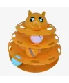 Kedi Başlıklı 3 Katlı Kedi Oyuncağı