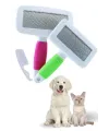 Kedi Köpek Telli Küçük Boy Tüy Bakım Seti Evcil Hayvan Tarama Fırçası
