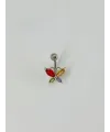 IEG - Kelebek Detaylı Göbek Piercing