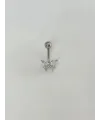 IEG - Kelebek Detaylı Göbek Piercing