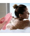 Kendiliğinden Askılı Peeling ve Masaj Etkili Silikon Banyo Vücut Fırçası