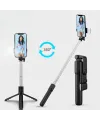 Kendiliğinden LED Işıklı Kumandalı Uzayabilen Selfie Çubuğu,Masa Üstü Tripod