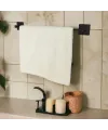 Kendiliğinden Yapışkanlı Siyah Çubuk Havluluk