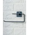 ieg™   Kendiliğinden Yapışkanlı Siyah Paslanmaz Metal Rulo Havluluk Aparat