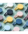 Kendinden Yapışkanlı Renkli Duvar Askısı