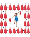 KIRMIZI GÖSTERİ PONPONLARI 12 ÇİFT