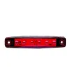 Kırmızı Parmak Led Dorse Lamba 6 Ledli 12-24V