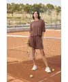 Kısa Kollu Bisiklet Yaka Alt Üst Takım