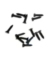 Klips, Menteşe, Ayak, Ağaç, Sunta Vidası 2,2x7,5mm - Siyah 1000 Adet