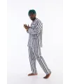 ieg™  4007 Uzun Kol Çizgili Gaffur Erkek Pijama Takım