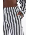 ieg™  4007 Uzun Kol Çizgili Gaffur Erkek Pijama Takım