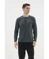 ieg™  BU-26360 Erkek Midi Yaka Battal Pijama Takımı