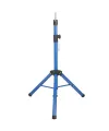 Kuaför Eğitim Mankeni İçin Metal Tripod - Mavi + Taşıma Çantası