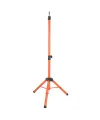 Kuaför Eğitim Mankeni İçin Metal Tripod - Turuncu + Taşıma Çantası