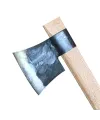 Küçük Sakallı Saplı Nacak - Balta 60cm - Dövme Çelikten