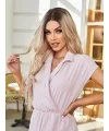 Kumral Ombre/ Balköpüğü Platin Röfleli Orta Boy Tül Peruk