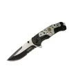 ieg™ Lanmark MX10 Gri Testereli Outdoor Çakı 21 cm - Otomatik, Perçinli