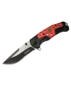 ieg™ Lanmark MX10B Kırmızı Testereli Outdoor Çakı 21 cm - Otomatik, Perçinli