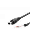 Laptop Adaptör Dc Jack Kablosu 5.0 X 3.0 Mm Asus / Samsung Uyumlu 1.2 M - Siyah HDX5510
