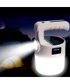 LED Güneş Enerjili Kamp Lambası–2000 Lümen Süper Parlak, 5 Aydınlatma Modlu,USB ile Şarj Edilebilir Dış Mekan,Asılabilir Torch El Feneri