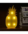 Led Işıklı Ananas Gece Lambası