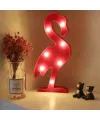 Led Işıklı Flamingo Gece Lambası