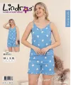 ieg™ Lindros BR-01613 Kadın İp Askılı Bürümcük Şortlu Takım