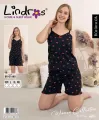 ieg™ Lindros BR-01680 Kadın İp Askılı Bürümcük Şortlu Takım