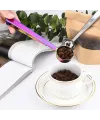 ieg™  Mandallı Kahve Ölçü Kaşığı Renkli Çok Fonksiyonlu Paslanmaz Çelik Kaşık