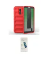 ieg™ Mate 10 Lite Kılıf Atlas Koleksiyonu - Şeffaf Pasifik Cam Ekran Koruyucu