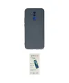 ieg™ Mate 20 Lite Kılıf Ahenk Serisi - Şeffaf Pasifik Cam Ekran Koruyucu