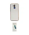 ieg™ Mate 20 Lite Kılıf Yankı Serisi - Şeffaf Pasifik Cam Ekran Koruyucu